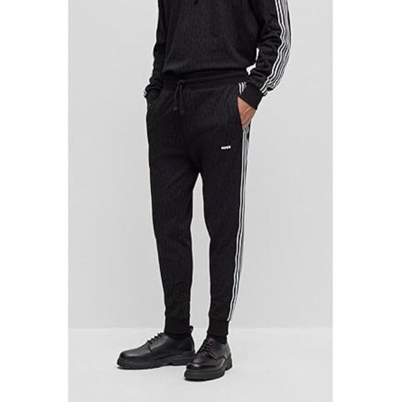 HUGO Men's Disinti Cotton Terry Jogger Size L - Picture 1 of 10